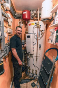 Cylinder installed in Wrexham Home