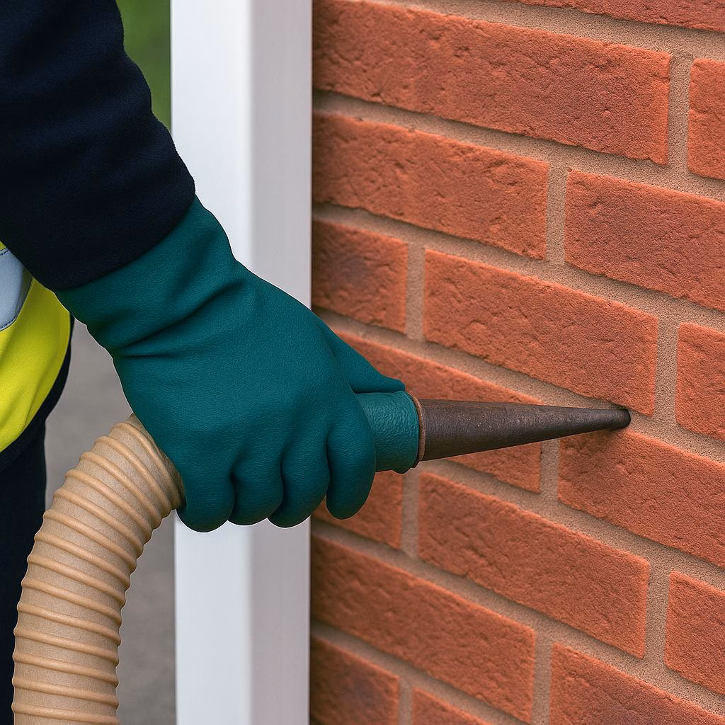 cavity wall filled