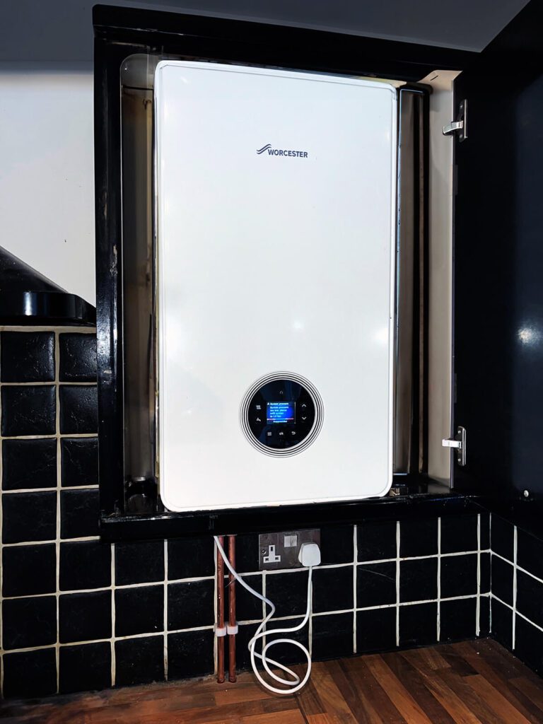 Worcester boiler installed in St Helens
